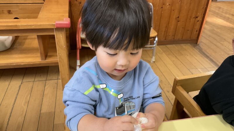 1/27今日のおやつは“手作り五平餅”