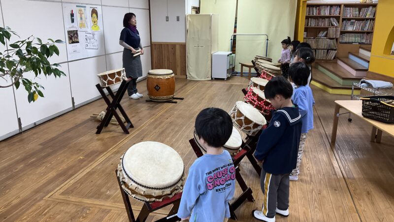 楽しみにしていた和太鼓🥁
