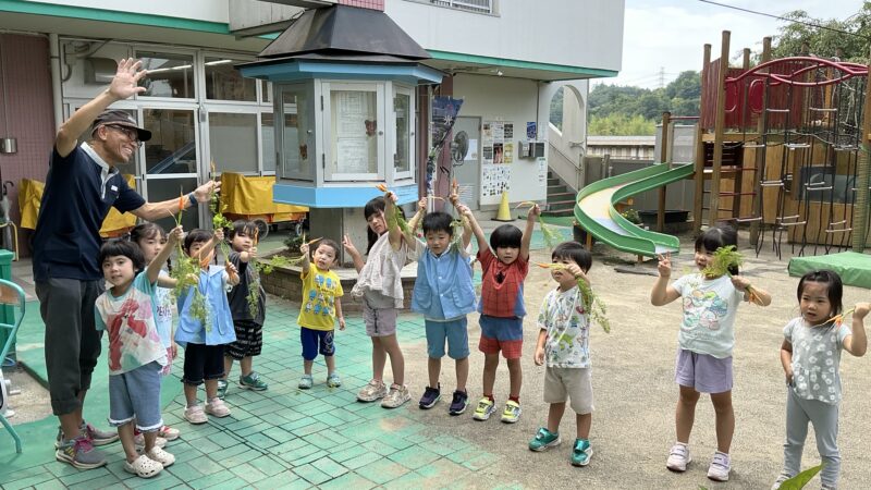 にんじんとったどーーー